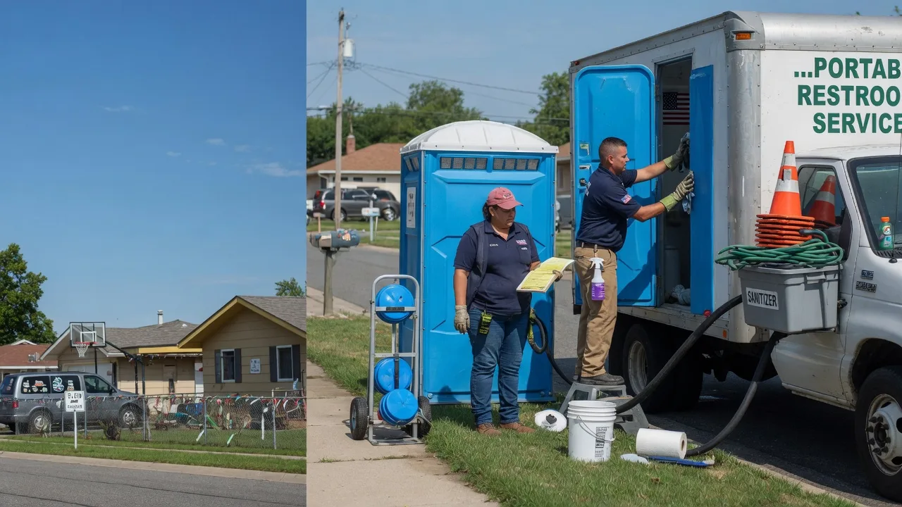 Porta Potty Rental in Marion, OH near me